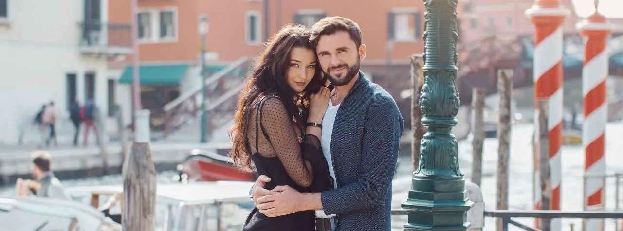 Marriage proposal venice